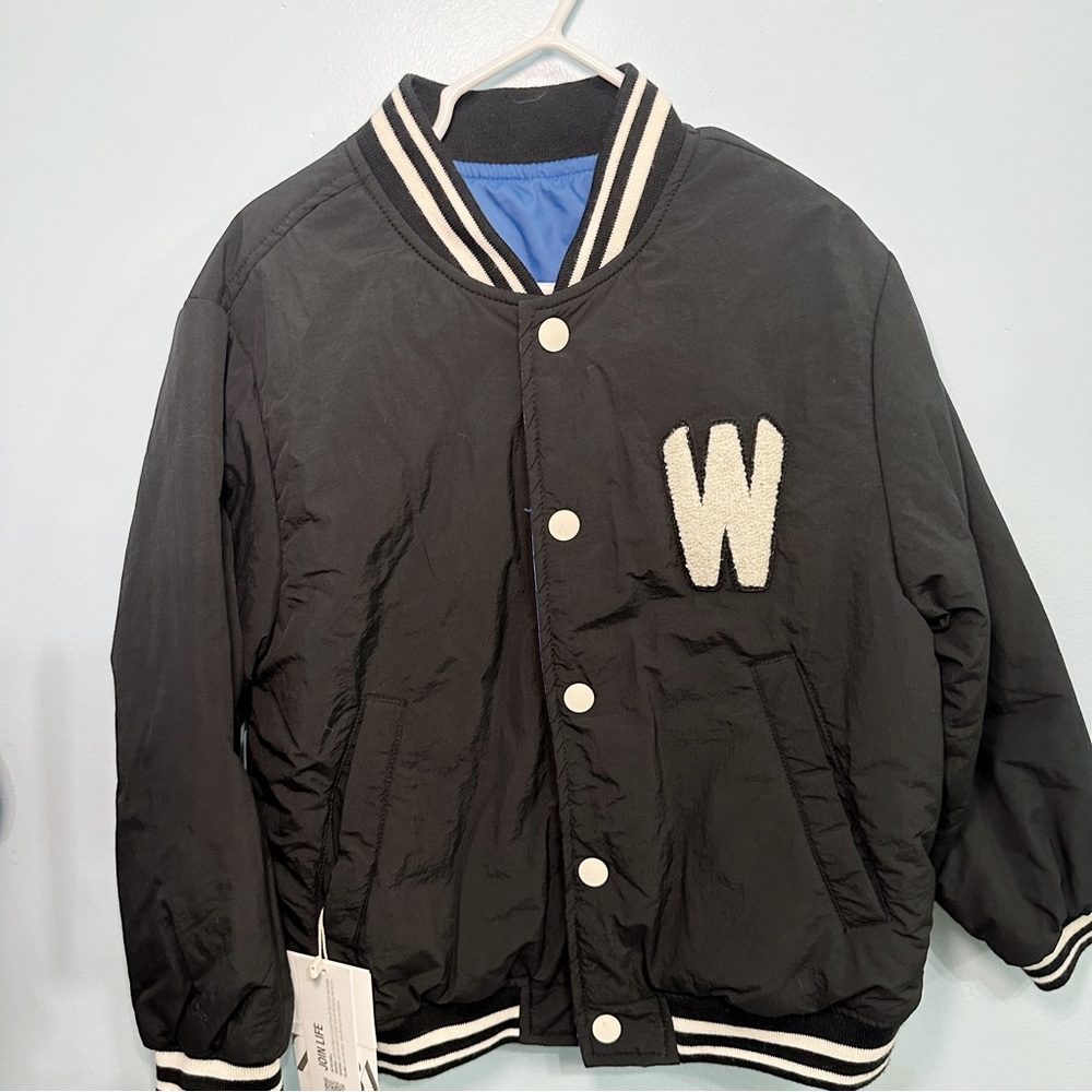 NWT Zara Reversible Bomber Jacket Size 4-5